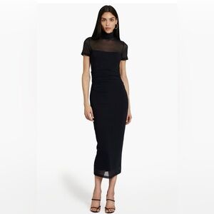 Dominique Dress in Mesh